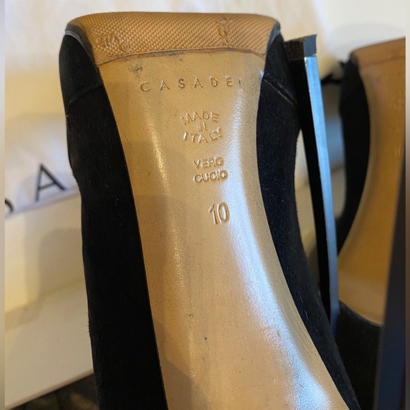 CASADEI OVER THE KNEE SUEDE BOOTS - Picture 8 of 9